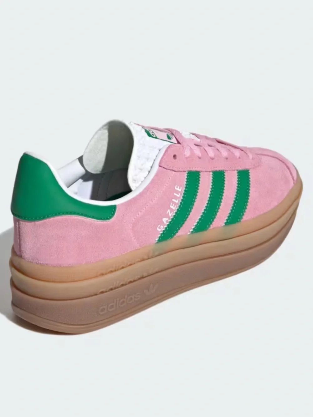 Women’s Adidas  Gazelle Platform Women’s Sneakers in Pink/Green Size 11